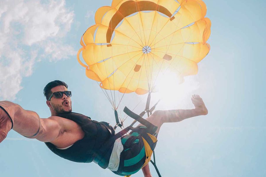 Parasailing in Hurghada